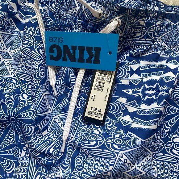 NWT mens 5.5 inch blue swim short - Picture 3 of 5